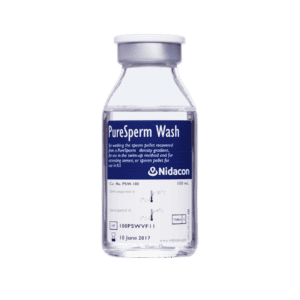 PureSperm Wash 100 ml de Nidacon para clínicas de fertilidad