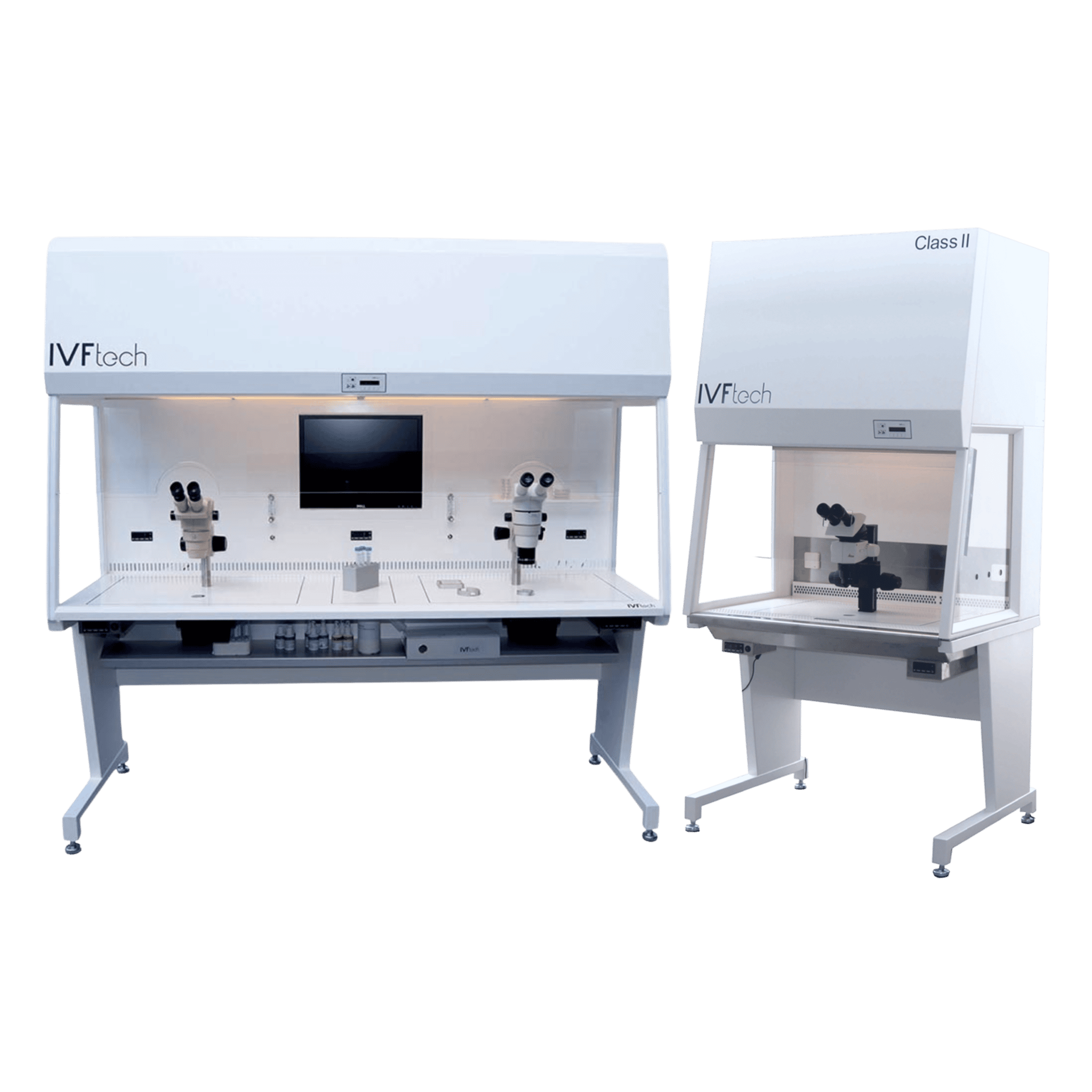 Microscopios y cabinas de bioseguridad de alta tecnología en Nanog Biotec para investigación y biotecnología avanzada.
